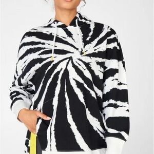 Fabletics Monochrome Swirl Hoodie